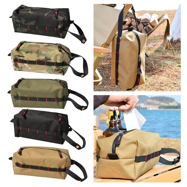 캠핑 및 야외 활동에 필수적인 다기능 캠핑 종이 상자 주방 종이 보관 가방