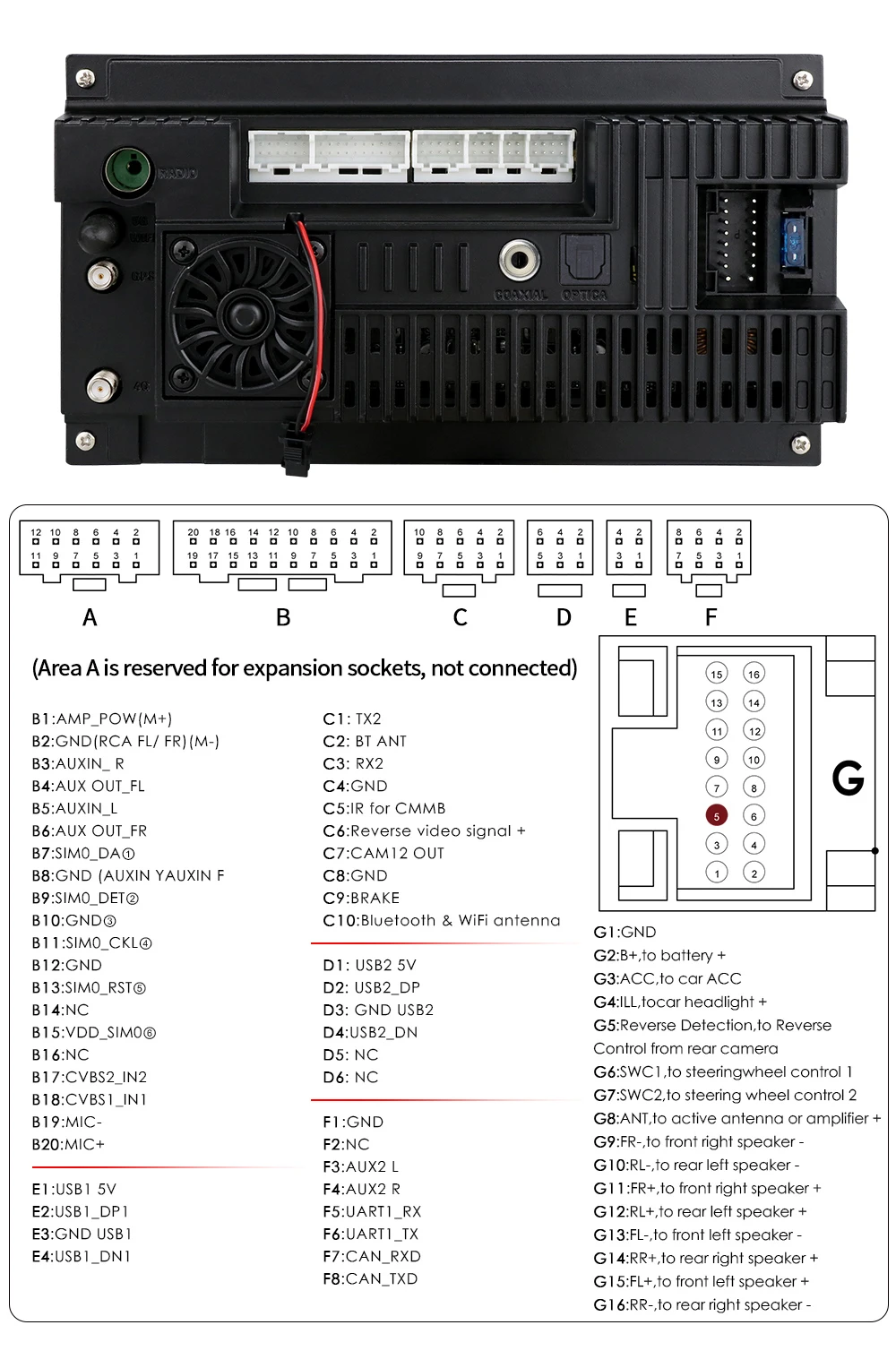 8G 128G Android 12 Auto-Multimedia-Player Für PEUGEOT 206 206CC 206 SW 2000-2008 Carplay GPS navi Video 2din Autoradio 7862 – Detail 40