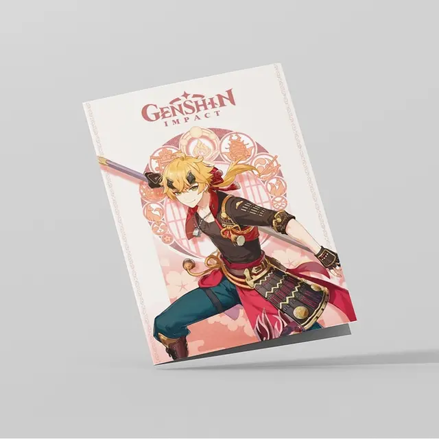 Zhun Li genshin impact gentire guy yui gensh tartalia hu tao coconut gene impack xiao kazuha albedo kli bay dou zhoni tom xiang lin eola diona games Dilyuk Ke Qing Rayzor anime passport cover covers case document Army Green