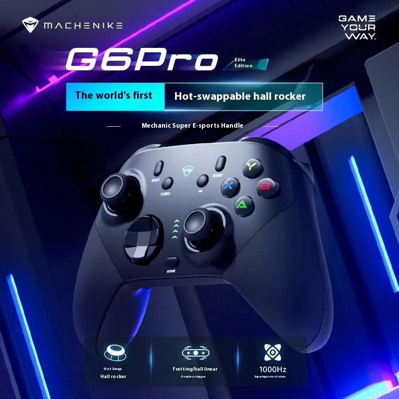 G6 Wireless ゲームコントローラー G6 Proワイヤレスゲームコントローラー,Elite Edition,ホール
