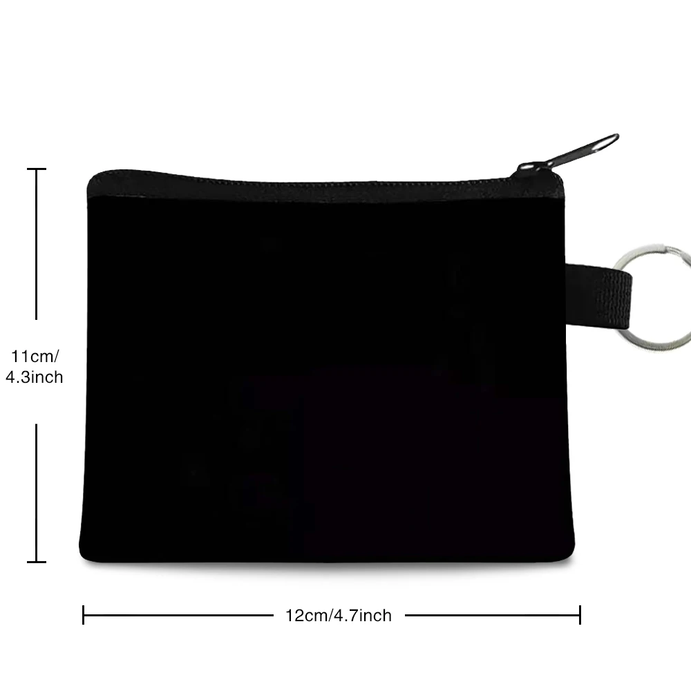 Coin Purse Canvas Bag Zipper Coin Key Bag Money Pocket Women Men Hand-held Small Wallet coin purse coin wallet change bag