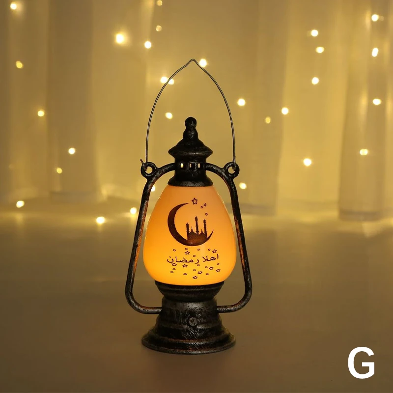 Lumières décoratives en bois Ramadan 2022 - Cadeaux islamiques -  Décorations de bricolage - Lumières décoratives - Ramadan Moubarak - Lune  LED - Décorations musulmanes - Accessoires de prière du Ramadan 