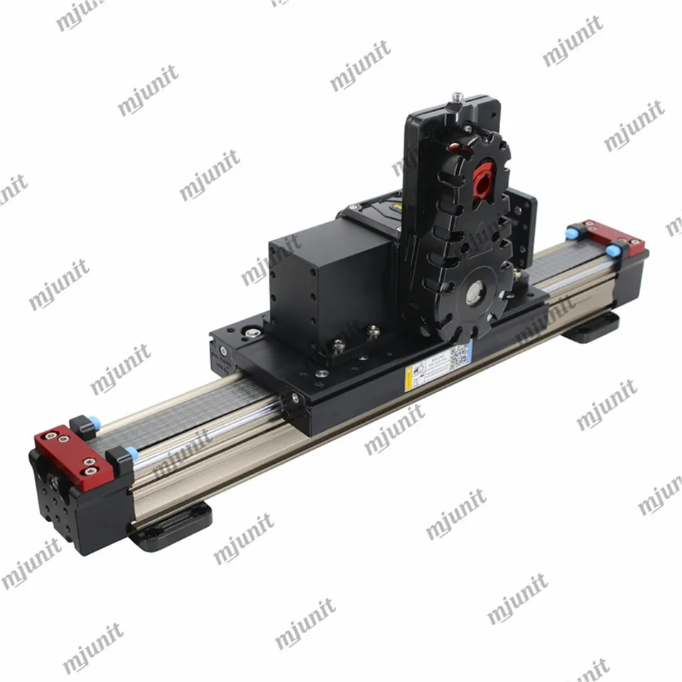 mjunit xz synchronous belt sliding module small with high-speed precision linear actuator aluminum linear guide loading