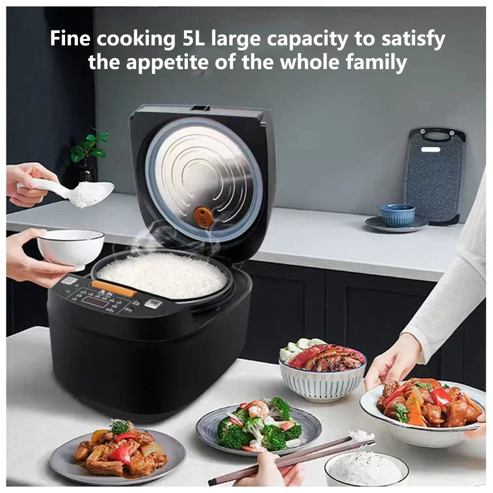 5L High Quality Stainless Steel Large Capacity Multi-Functional Commercial Digital  Rice Cooker - China Rice Cooker and Electric Rice Cooker price