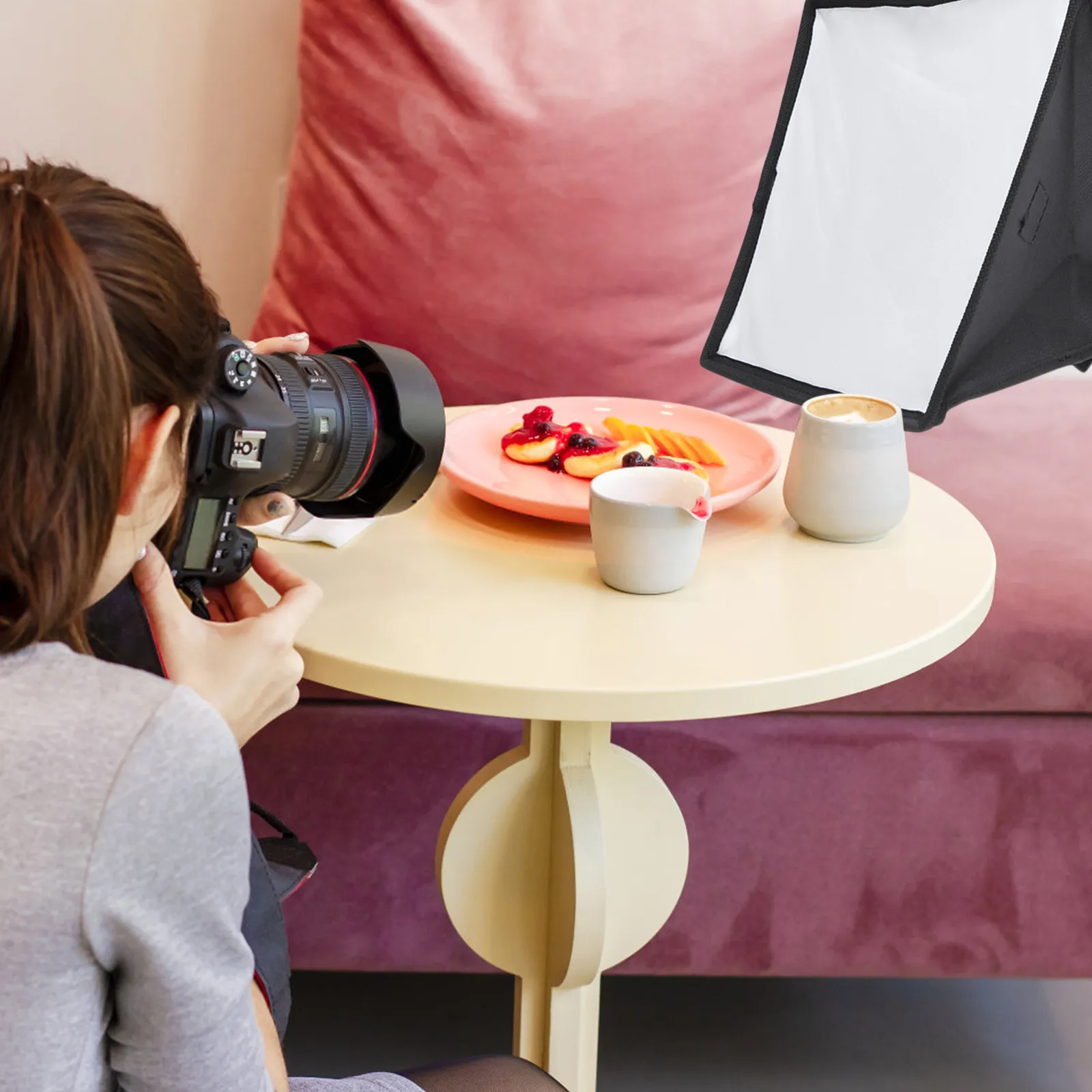 패브릭 사진 소프트박스 휴대용 20x30 라이트 디퓨저 사진 비디오 조명 도구 스튜디오 라이트 디퓨저 사진 소프트박스