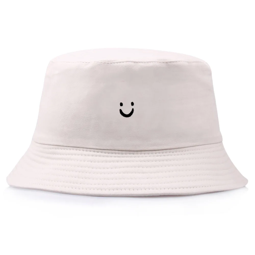 New Embroidered Fisherman Hat Women's Cute Sunscreen Bowl Hat Men's Outdoor Sunshade Hat 3