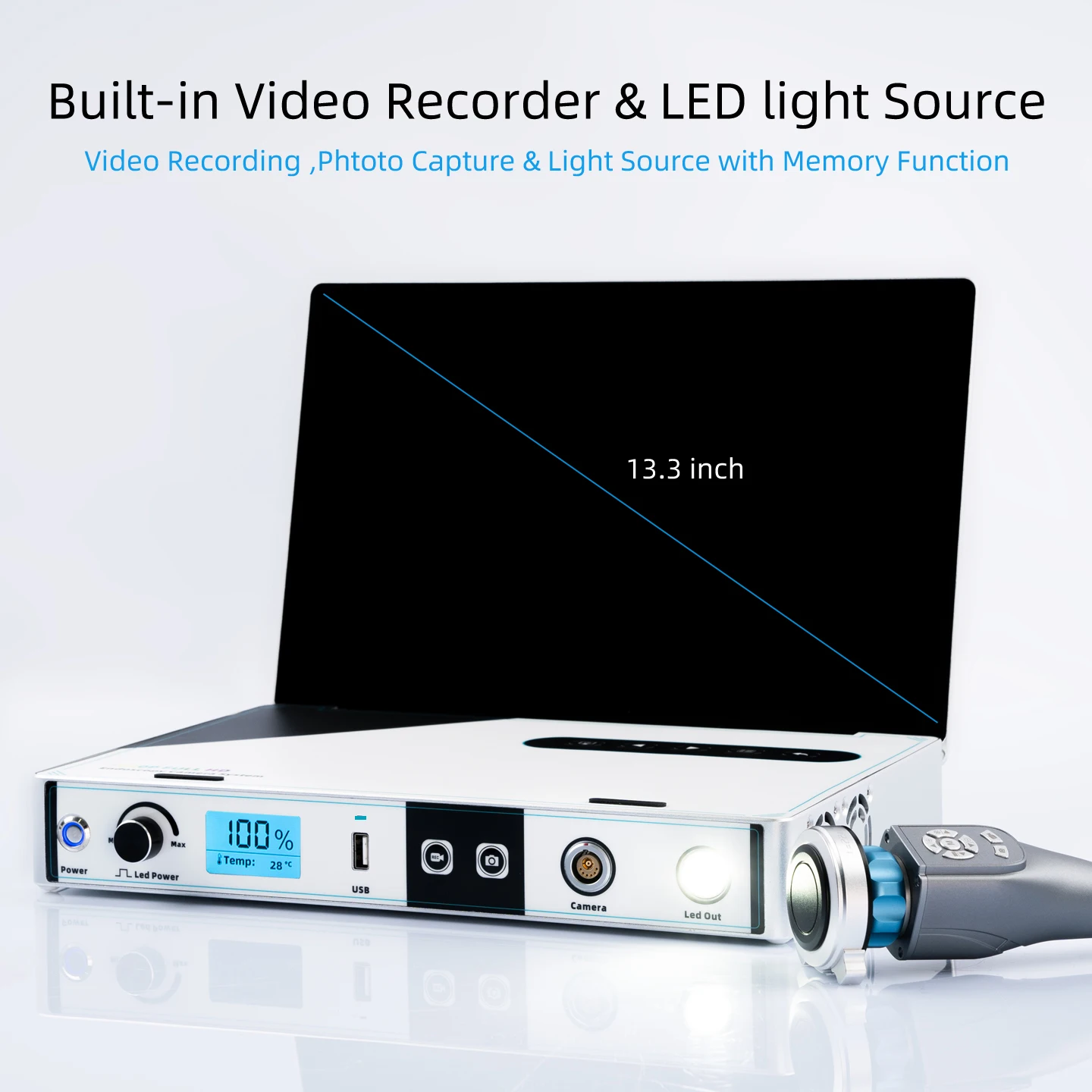 Portable Medical Endoscopic Camera System 1080P High Definition Endoscopy Video Equipment For ENT Veterinary Clinic Examination