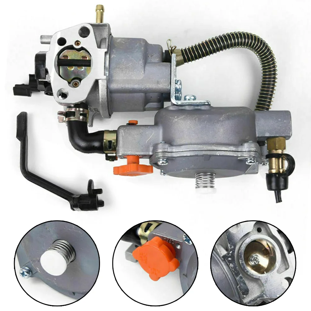 

Dual Fuel Carburetor Carb For Honda Gx160 168f Dual Fuel LPG-NG Generstor 1KW To 6KW Lawn Mower Tool Dual Fuel Carburetor Carb