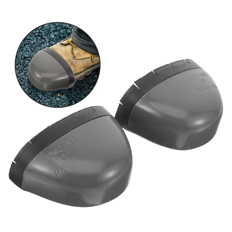Safety Toe Cap Mens Shoes Protector Sturdy Steel Covers Toes Guard Man For Work Wear-resistant