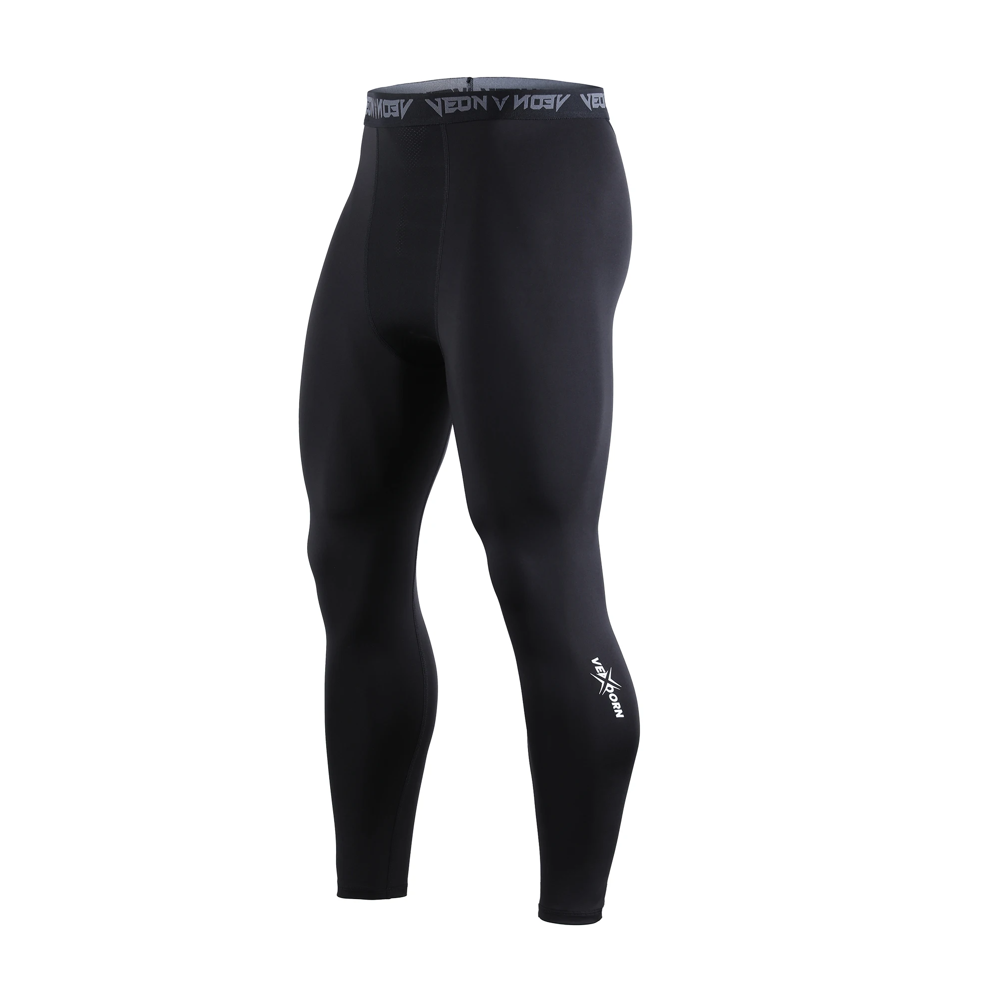 Men's Cool Dry Compression Athletic Leggings and Shorts Set