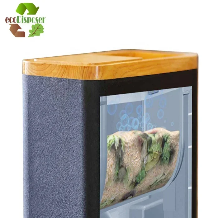 Electric Composting Machine Automatic Food Waste Processor Household Kitchen Waste Recycling Garbage Disposer 5KG Capacity