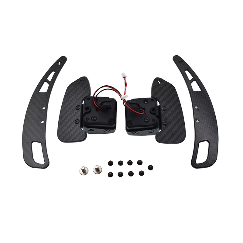 Audi DSG stuur schakel flippers aluminium zwart 2011