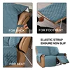 1 2 3 Seat Recliner Sofa Cover Pet Dog Kid Sofa Mat Solid Color Sofa Covers Relax Lounger Slipcovers Couch Towel Armchair Covers 2