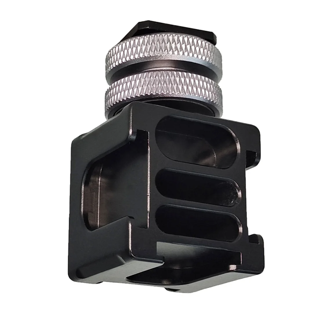 Aluminium Kamera Hot Shoe Mount Adapter Video Triple Kalten Schuh Halterung Licht LED Monitore Mikrofone Studio Flash Video Kamera – Detail 25