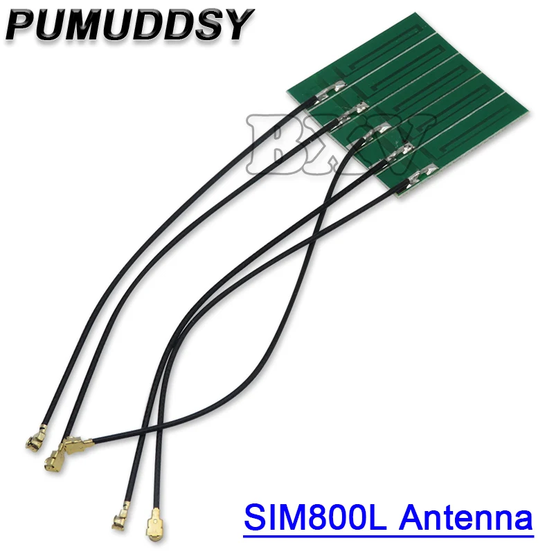 Módulo GPRS GSM SIM800L con placa SIM de antena PCB, banda cuádruple para Arduino, rojo/azul, Sim800L con placa de antena