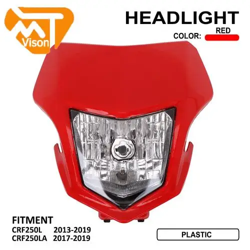 

Motorcycle Headlight Headlamp Fairing Lighthouse Light For HONDA CRF250L CRF250LA CRF 250L 250LA 2013-2019 Off-road Motorbike