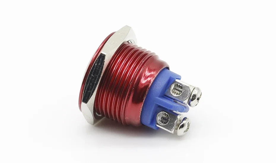 Description Picture 5 of item16mm Start Horn Button Momentary Stainless Steel Metal Push Button Switch Hot Worldwide