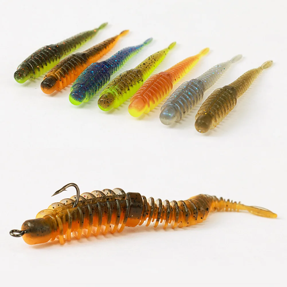 

10pcs 7.5cm Bionic Soft Bait TPE Fishing Lure High-impact Environmental Artificial Baits Lures Pesca Iscas Fishing Tackle Tools