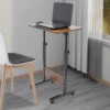 Adjustable Height Standing Desk, Portable Laptop Desk, Rolling Computer Stand with Adjustable Height for Office Living Room 3