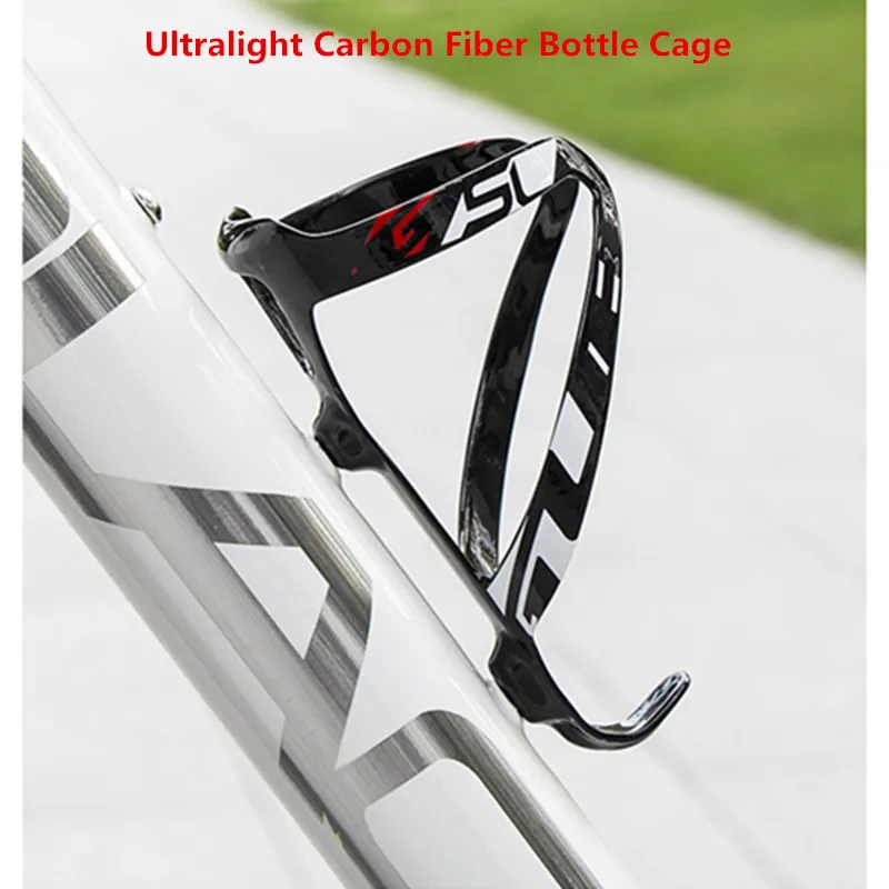 

Carbon Fiber Water Bottle Cage ultralight mountain bike bottle holder Compatible with kettles drink Bottle