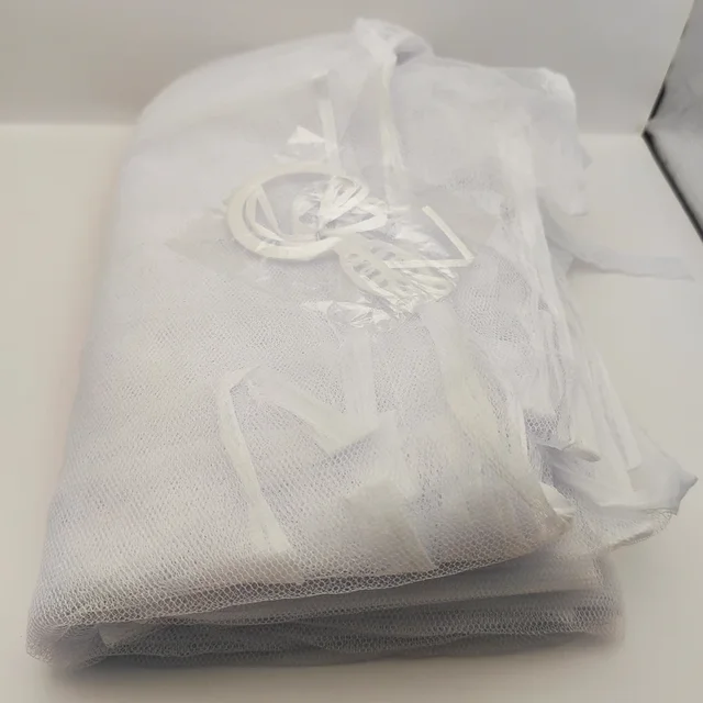 Moustiquaire Blanche pour DorPanier, Rideau Anti-Moustique en Gaze, Filets pour Dortoir, Lits Superposés, Chambre à Coucher, Installation Gratuite, 1 Pièce 6