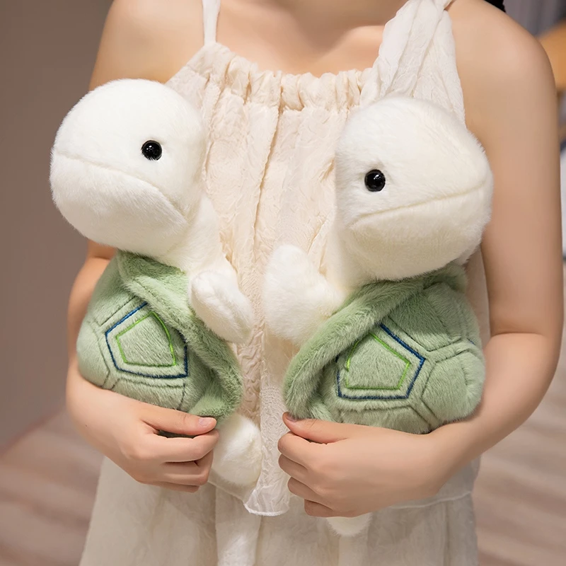 Adorable S Turtle Plu Toy Doll Girl's Heart Doll Children's Birthday Gift Super Cute Pillow Soft Stuffed Animal Toy