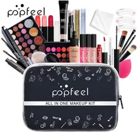 POPFEEL All In One Makeup Kit  for Women Full Kit Set, All in One Makeup Sets Include Eyebrow Eyeliner Eyeshadow 6