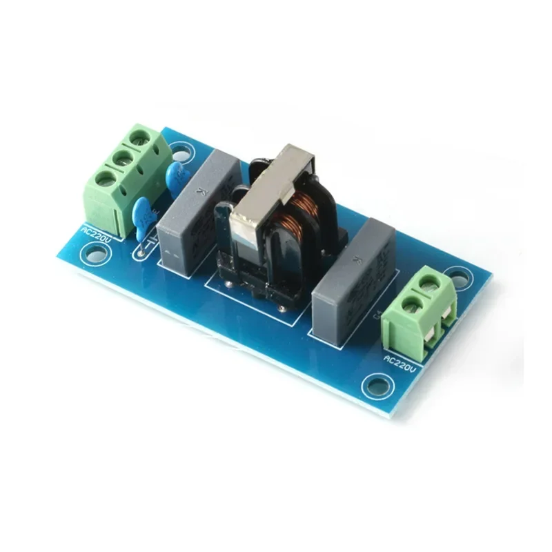Filtro Emi Sound Booster Filtro Presa 220V 2A Modulo Filtro Emi Scheda Di Alimentazione