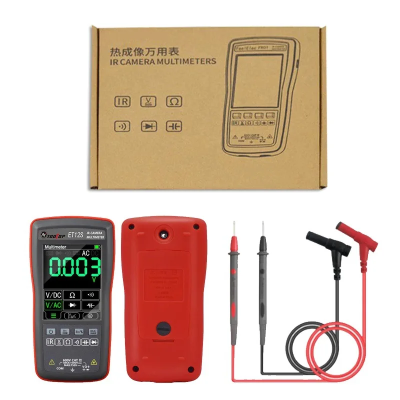 TOOLTOP ET13S 192 * 192 Thermal Imager Camera 9999 Count Digital Multimeter 2-In