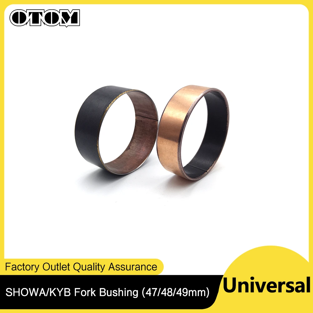OTOM Motorcycle 47/48/49mm Front Fork Bushing Shock Absorption