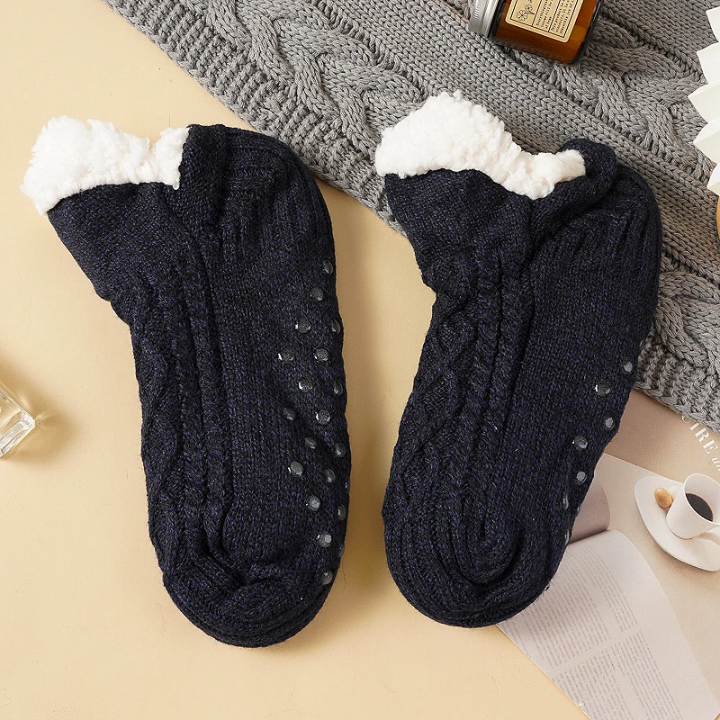 Cozy Non-Slip Indoor Winter Socks Slippers