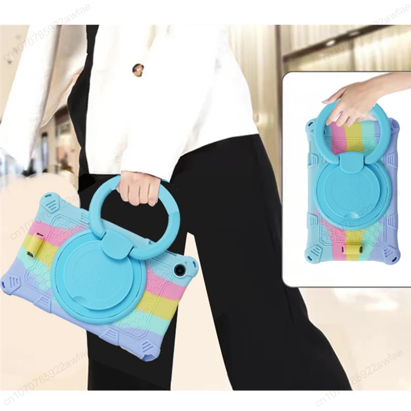 Silicone Tablet Case para Alldocube Capa para Iplay 50 Mini 8.4 10.4 se 10.5 360 Rotativa Funda Capa - Imagem 3