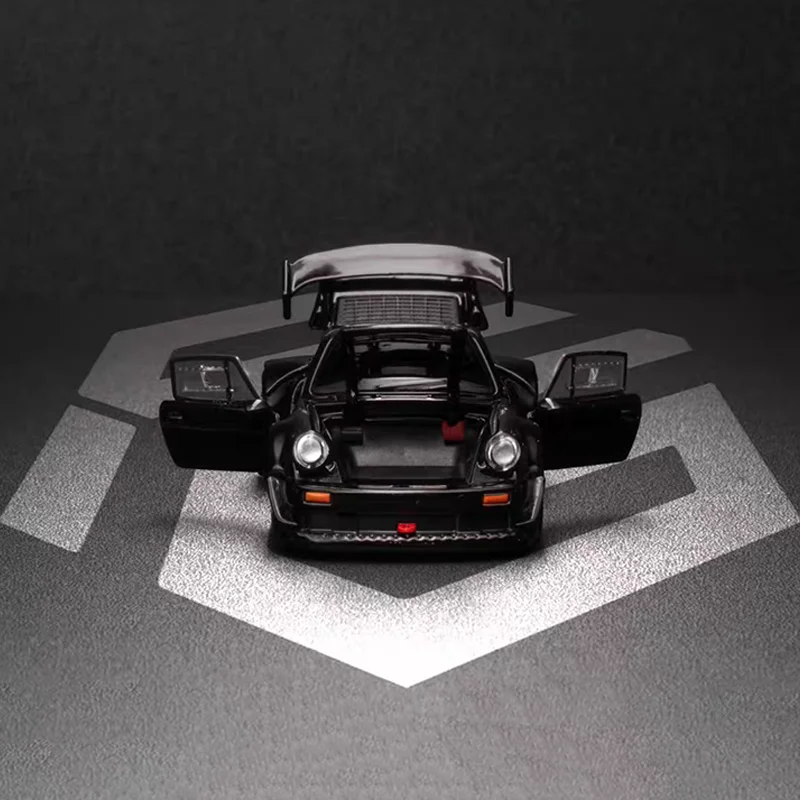 새로운 재고 있음 Fg 1:64 포르쉐 911 Rwb 930 합금 미니어처 다이캐스트 모델 포르쉐 스포츠 라우 헬트 자동차 장난감 어린이 선물