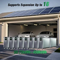 PL EU Stock 48V 600Ah LiFePO4 batterie au Lithium 30kWh 51.2V 460Ah 300Ah 120Ah 200Ah 100Ah batterie au Lithium pour le stockage d'énergie solaire 3