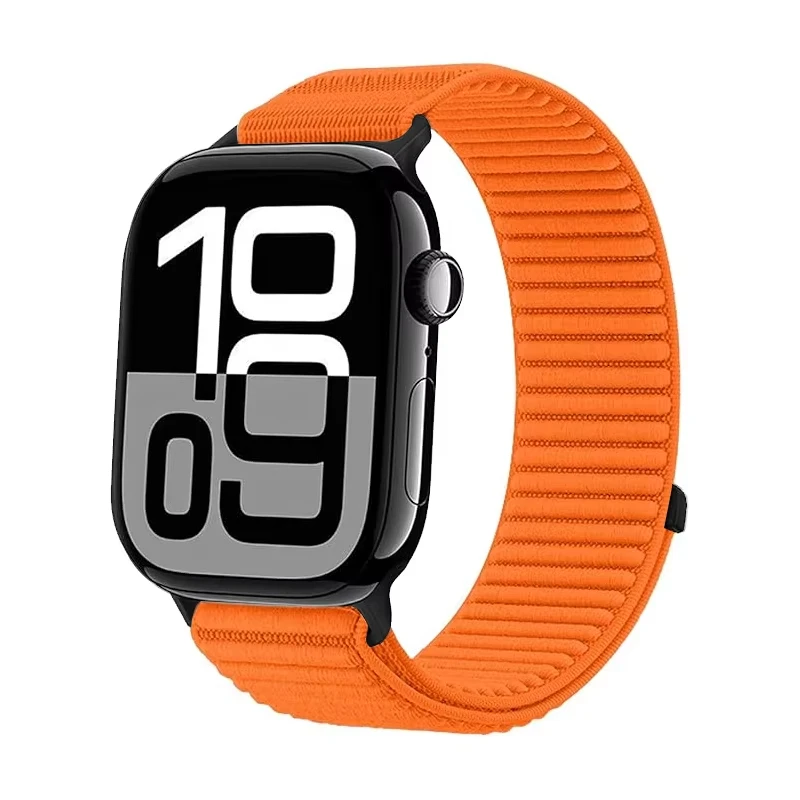 Nylon Loop Strap for Apple Watch Bands - Elegant and Durable Design
