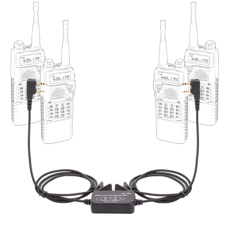 Walkie Talkie Repeater Box RC-108 Two Way Relay for Handheld Radio BF-888S Baofeng Wouxun for Kenwood UV-5R GT-3