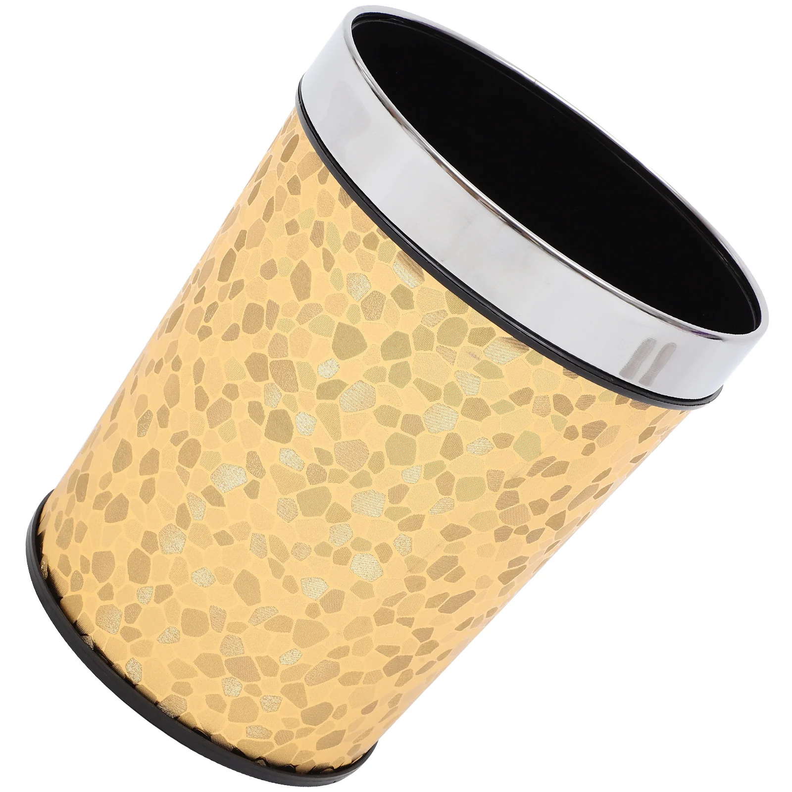 

Open Trash Can Garbage Bin Bathroom Wastebasket Portable Outdoor Container For Bedroom Car