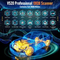 Professional OBD2 Scanner Diagnostic Tool Check Engine Light Trouble Code Reader Car Fault Detector 2
