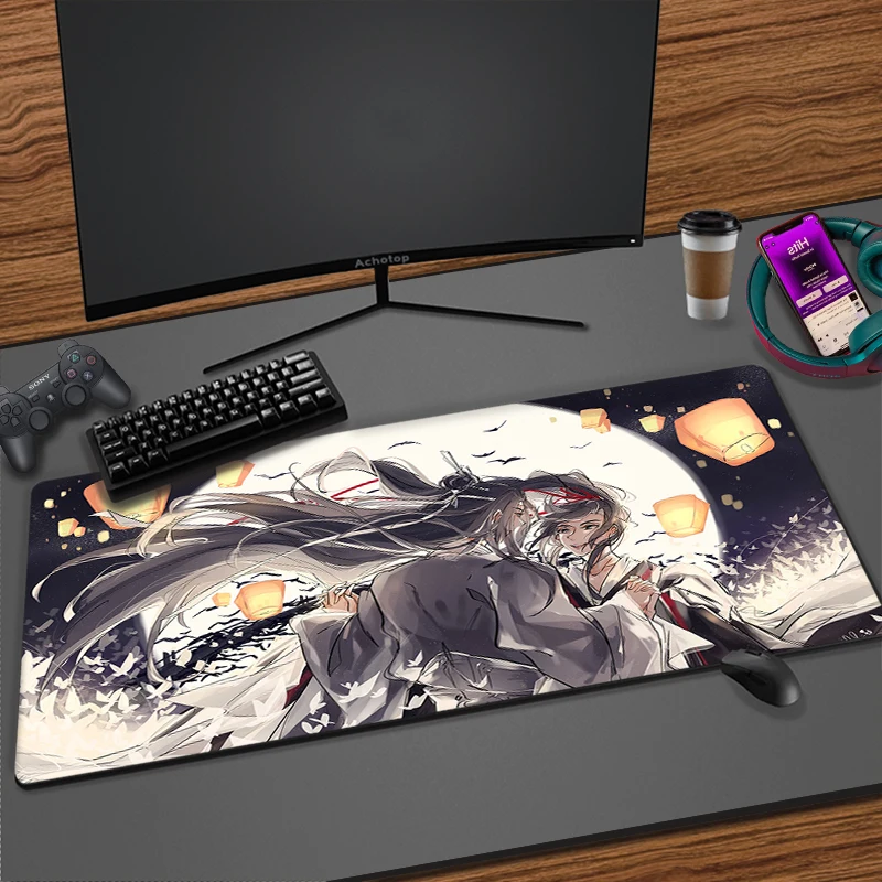 

XXL Mouse Pad 900×400mm Mo Dao Zu Shi Pc Gamer Rug Gaming Accessories Cute Desk Mat Deskmat Mousepad Office Carpet Mausepad Mats