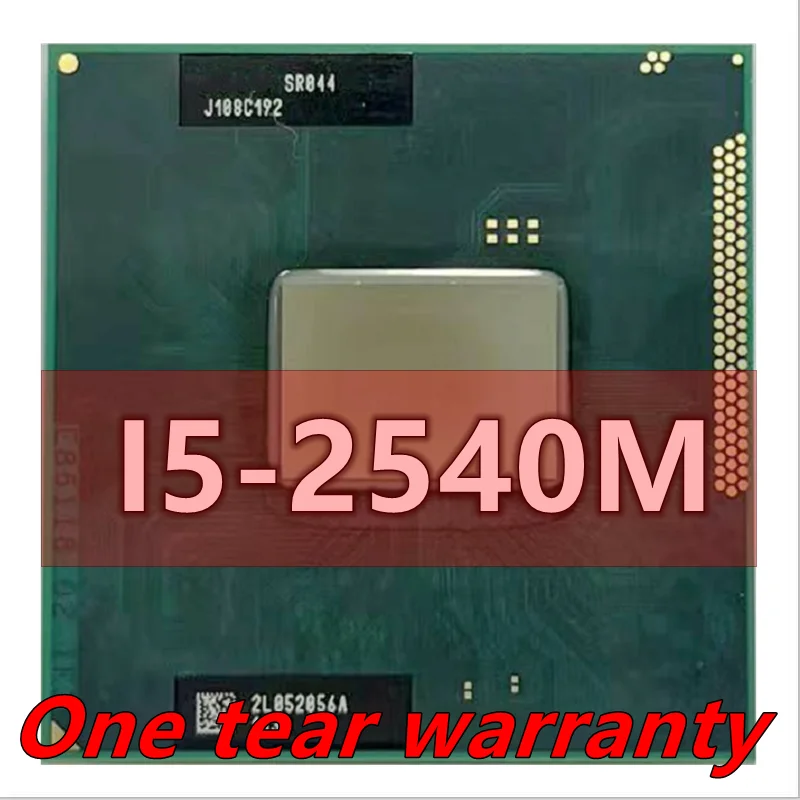 

I5-2540M i5 2540M SR044 2,6 ГГц двухъядерный четырехпоточный ЦПУ процессор 3M 35 Вт Разъем G2 / rPGA988B