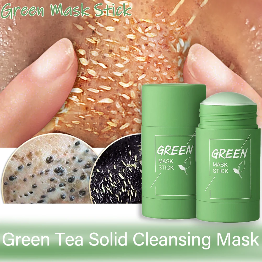 Blackhead Remover Acne Solid Mask Oil-control Deep Cleansing Mud Mask Acne Pore Strip Face Lift Firming Nose Peel Off Skin Care