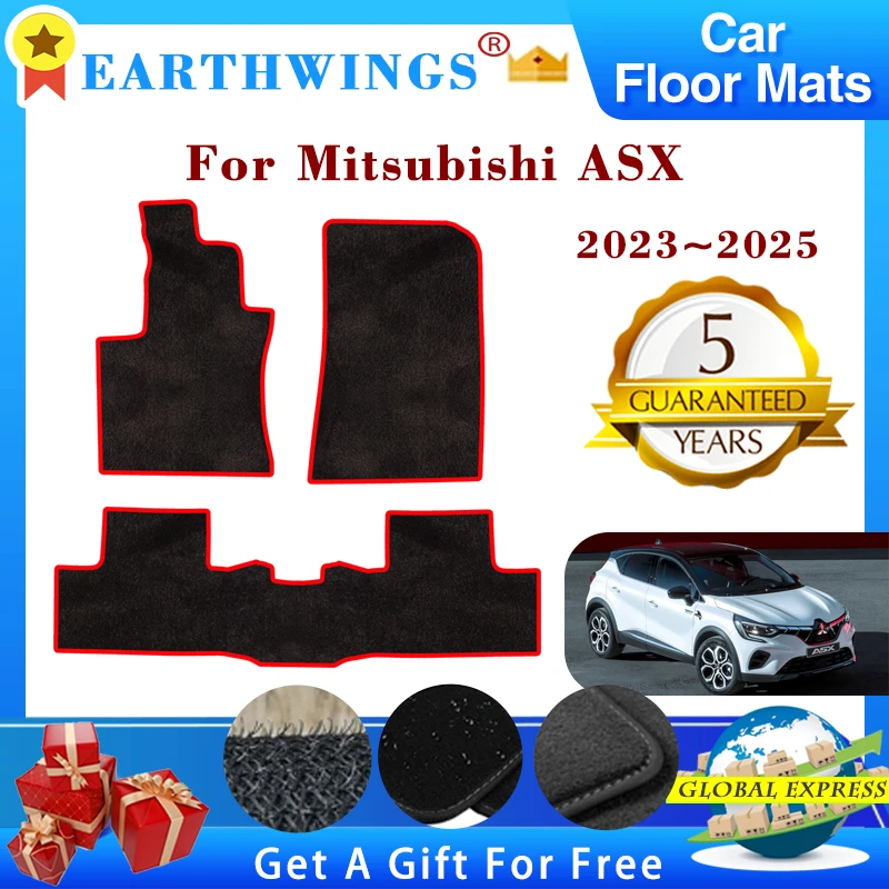 Hinten Stamm Matte Für Mitsubishi ASX RVR 2011 ~ 2022 2016 Auto Boot  Cargo-Liner Fach Stamm Gepäck Boden Teppich pads Auto Zubehör - AliExpress