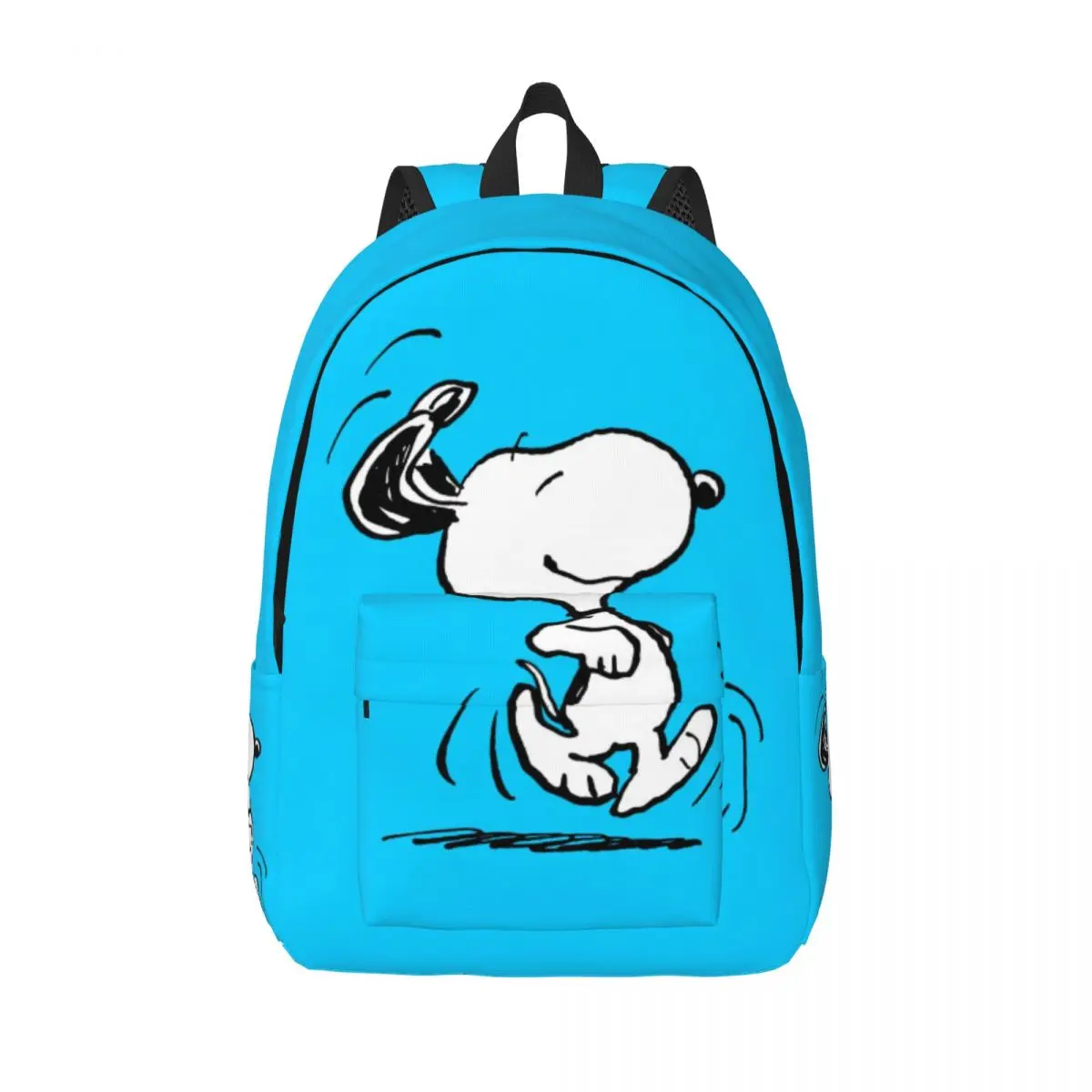thumbnail image 1 of Mochila para portátil personalizada con paisaje de Van Gogh, Snoopy y Charlie Brown, para hombres y mujeres, mochila para la escuela, estudiantes universitarios, bolsa Peanuts, 1 of 5