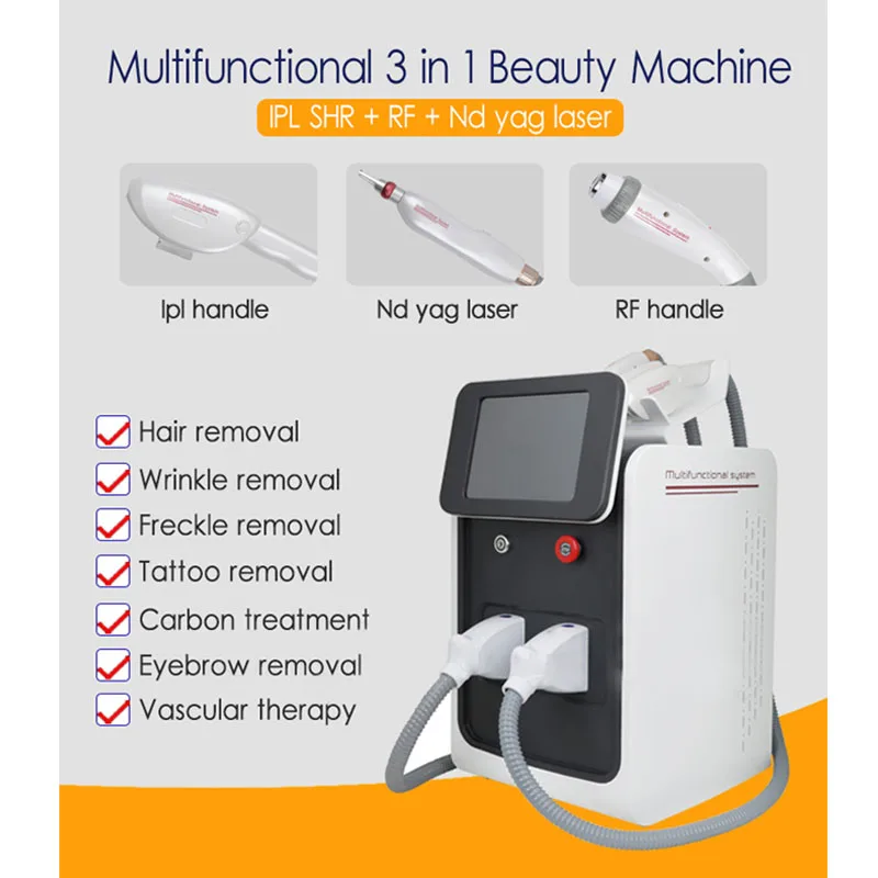 2024 factory price good quality Face Lifting Nd Yag Ipl Hair