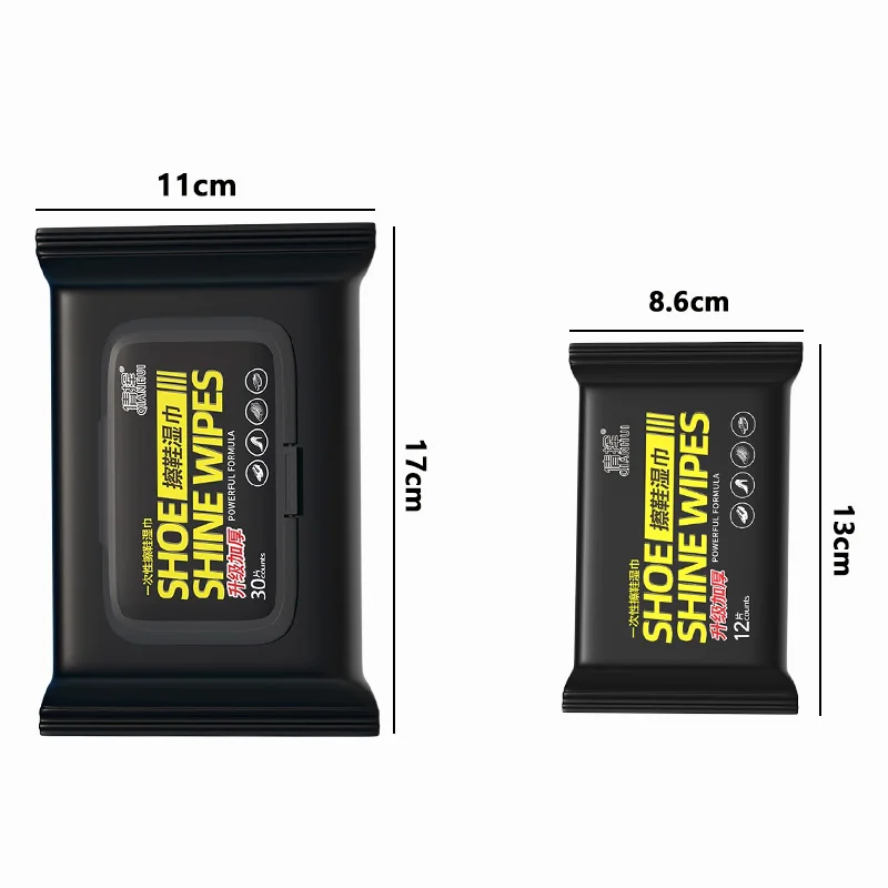 Portable Disposable Shoe Cleaning Wipes for Home Use
