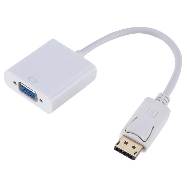 DisplayPort (DP) to VGA Adapter DP Male to VGA Female Adapter Compatible with Co