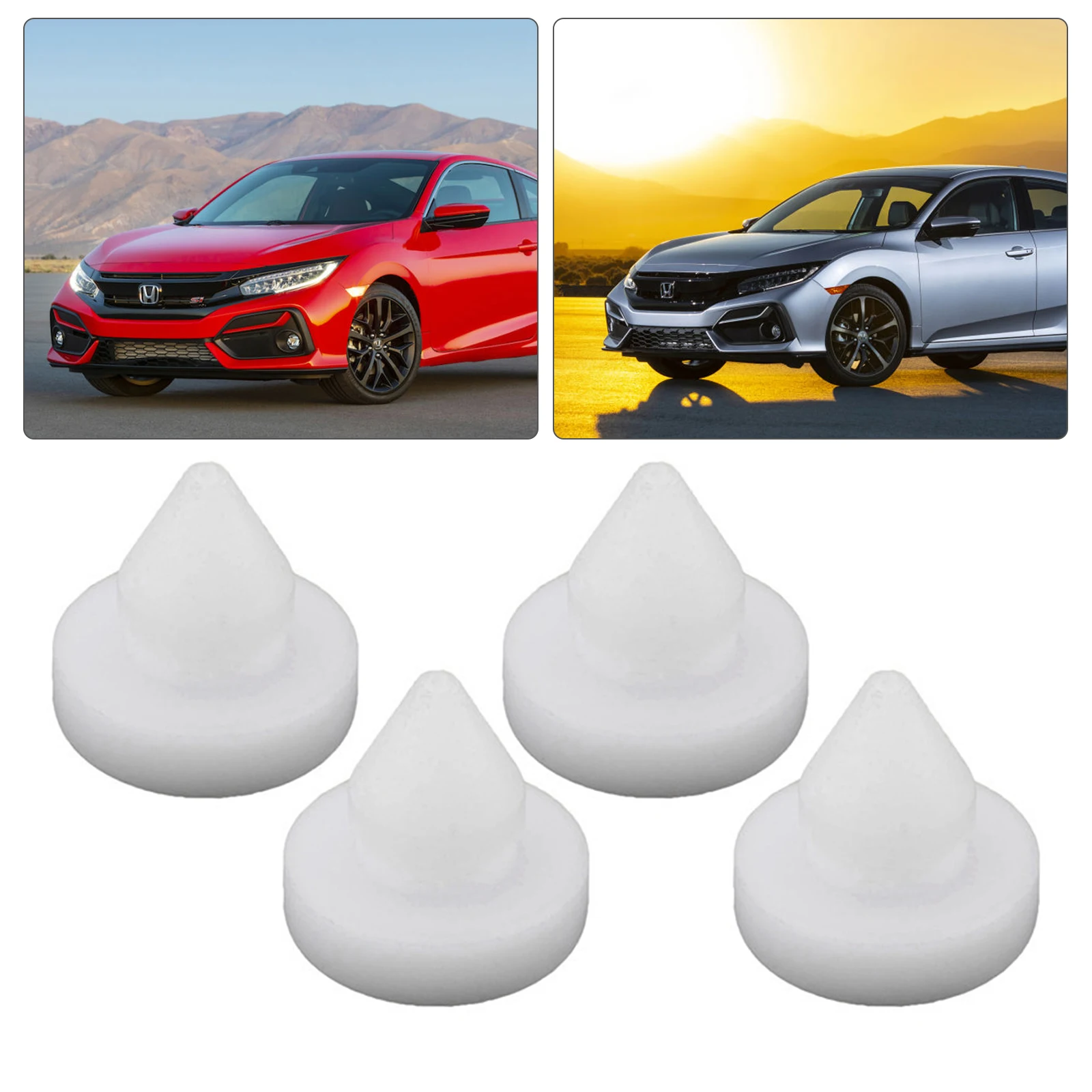 1 Pc Brake Clutch Pedal Stopper Pad Fits For Honda Civic Fit CR-V Accord Acura MDX 46505-SA5-000 car pedals