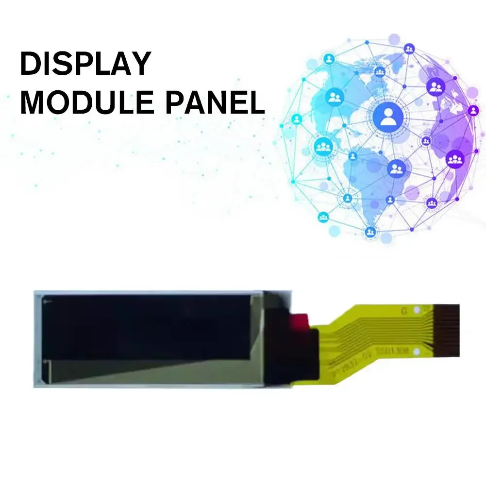 OLED Display Panel 0.91 12832 128x32 12Pin 12P SSD1306 Serial SPI PMOLED OLED Display Module Panel