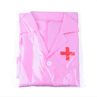 Vêtements de médecin à manches courtes, vêtements de spectacle pour enfants, jouets familiaux 4