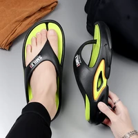 Brand Men's Flip Flops Outdoor Indoor Slippers Comfortable Soft Men Beach Sandals Non-slip Home Men Women Slippers Flip Flops - Image 4